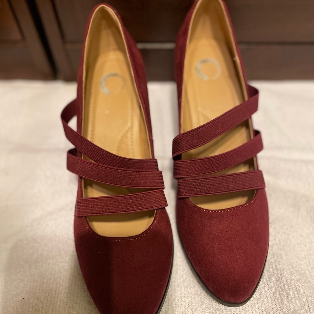 Women’s suede Shoes Heel - Picture 5 of 10